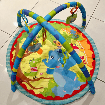 Tapis d'Éveil - BabyGymPlayMat™ - Éléphant - Mon univers vetements bebe