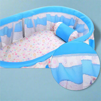 Berceau Bébé - BerceauConfort™ - Bleu Ciel - Mon univers vetements bebe