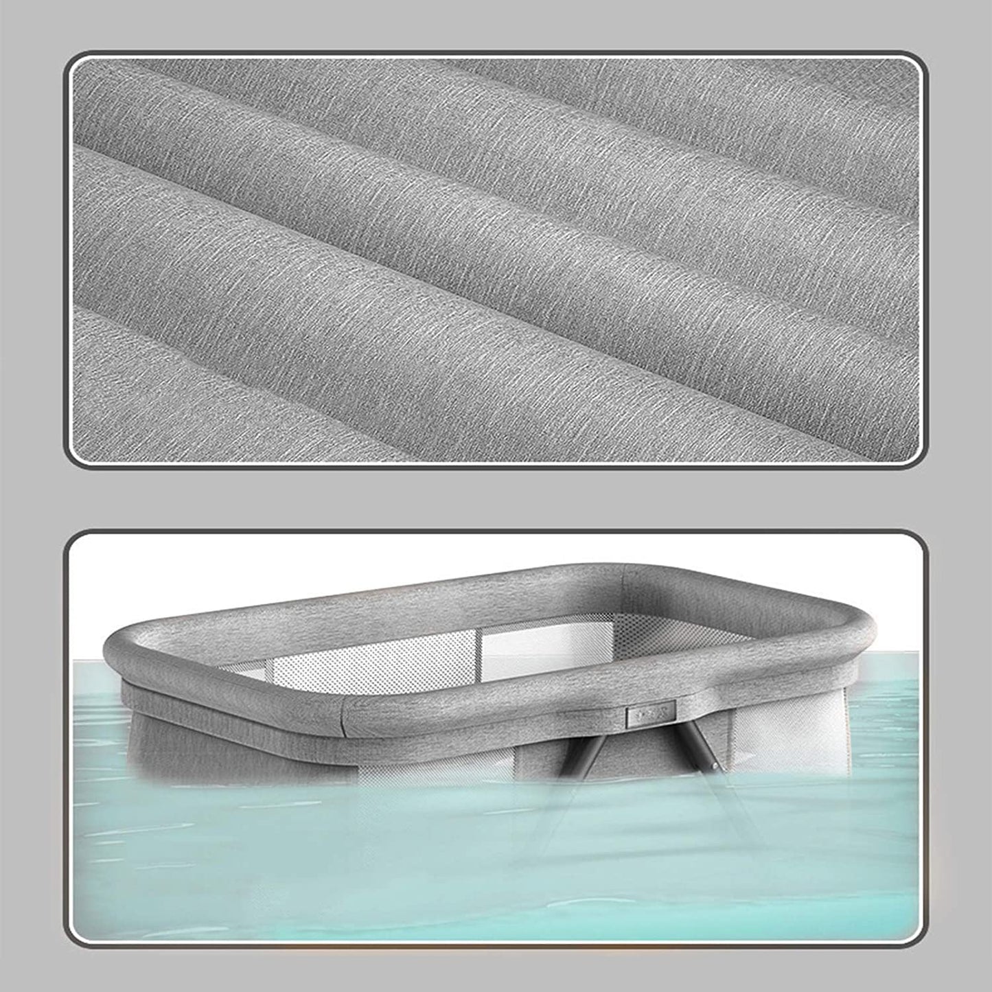 Berceau Cododo - BabyCradle™ - Gris - Mon univers vetements bebe