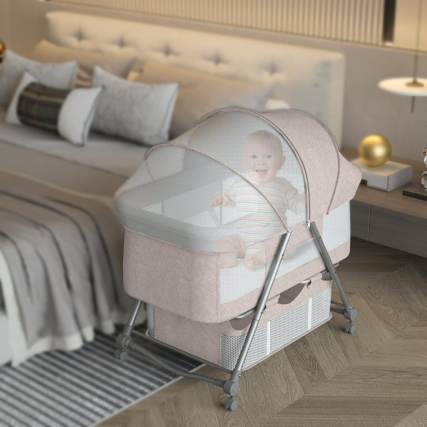 Berceau Cododo - BabyCradle™ - Kaki - Mon univers vetements bebe
