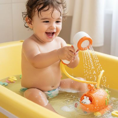 Jouet baignoire bébé | Aquafun Coloré - Mon univers vetements bebe