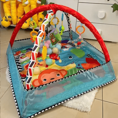 Tapis d'Éveil - BabyGymPlayMat™ - Bleu - Mon univers vetements bebe
