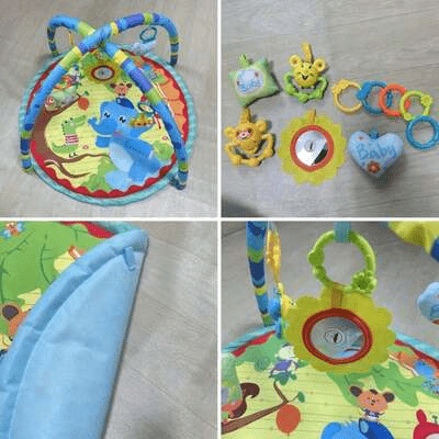 Tapis d'Éveil - BabyGymPlayMat™ - Éléphant - Mon univers vetements bebe