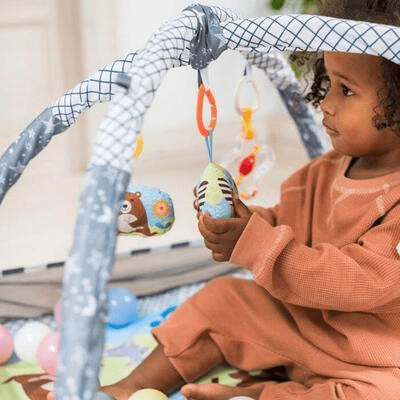 Tapis d'Éveil - BabyGymPlayMat™ - Gris - Mon univers vetements bebe