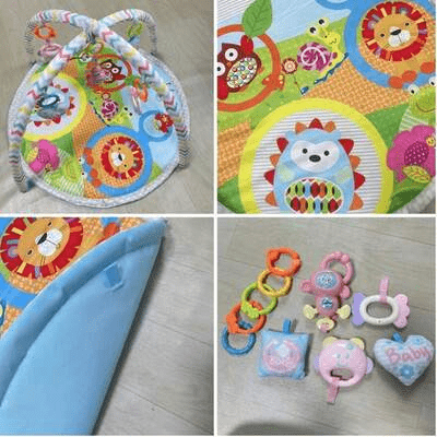 Tapis d'Éveil - BabyGymPlayMat™ - Hibou - Mon univers vetements bebe