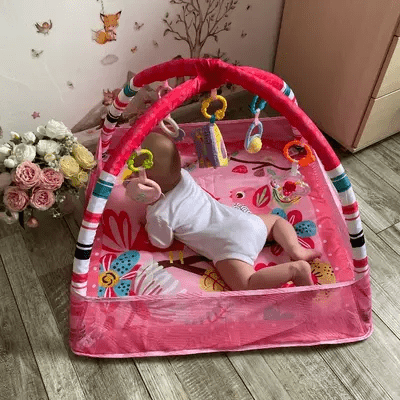 Tapis d'Éveil - BabyGymPlayMat™ - Rose - Mon univers vetements bebe
