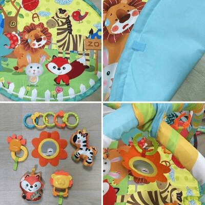 Tapis d'Éveil - BabyGymPlayMat™ - Zoo - Mon univers vetements bebe