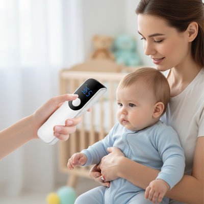 Thermomètre frontal | Infrarouge Précision - Mon univers vetements bebe